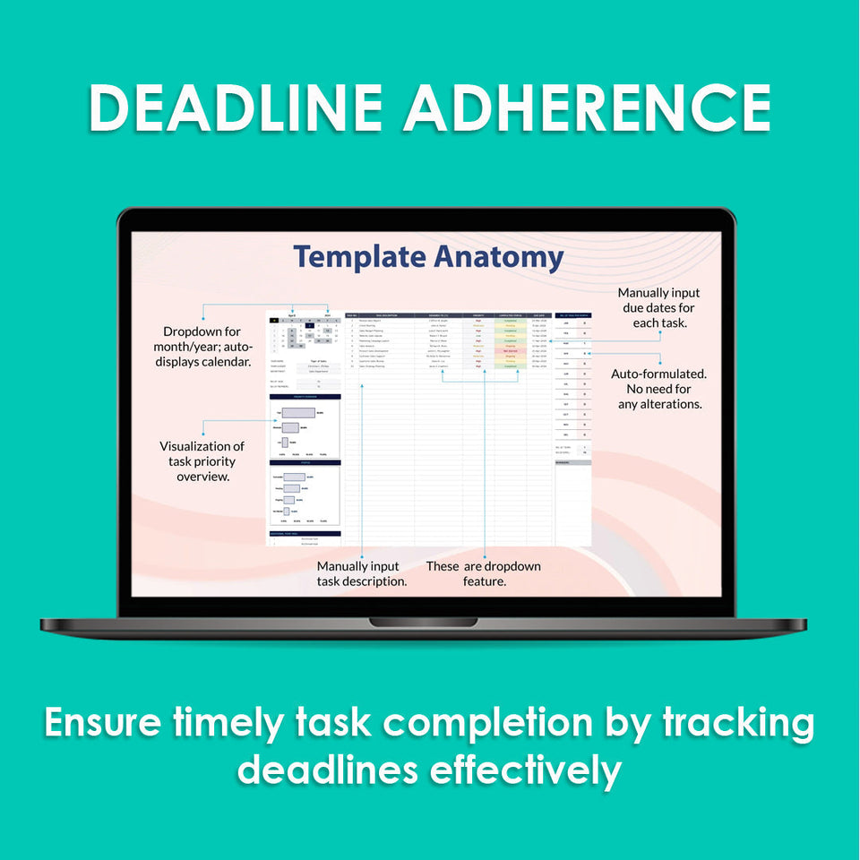 Team Task Assignment & Progress Tracker (Excel & Google Sheets)