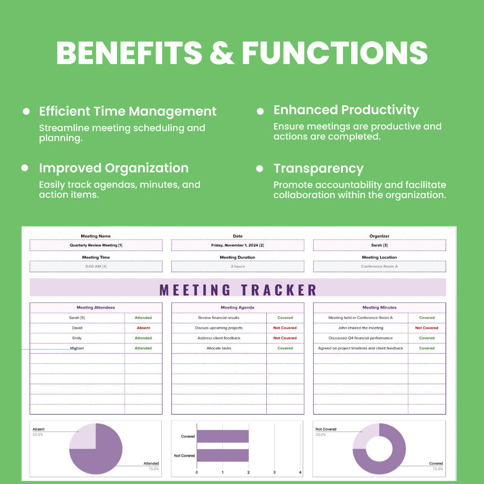 Meeting Tracker Template