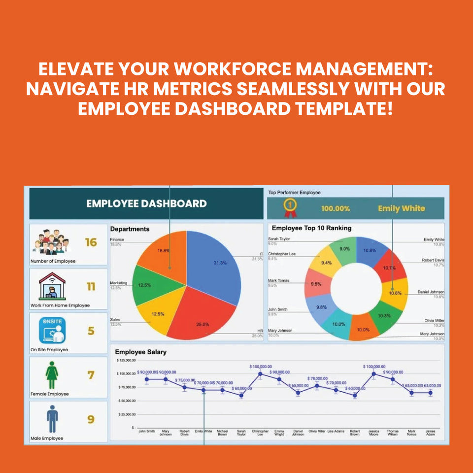 Employee Dashboard Template