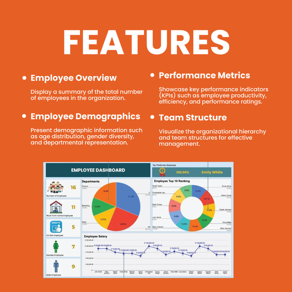 Employee Dashboard Template