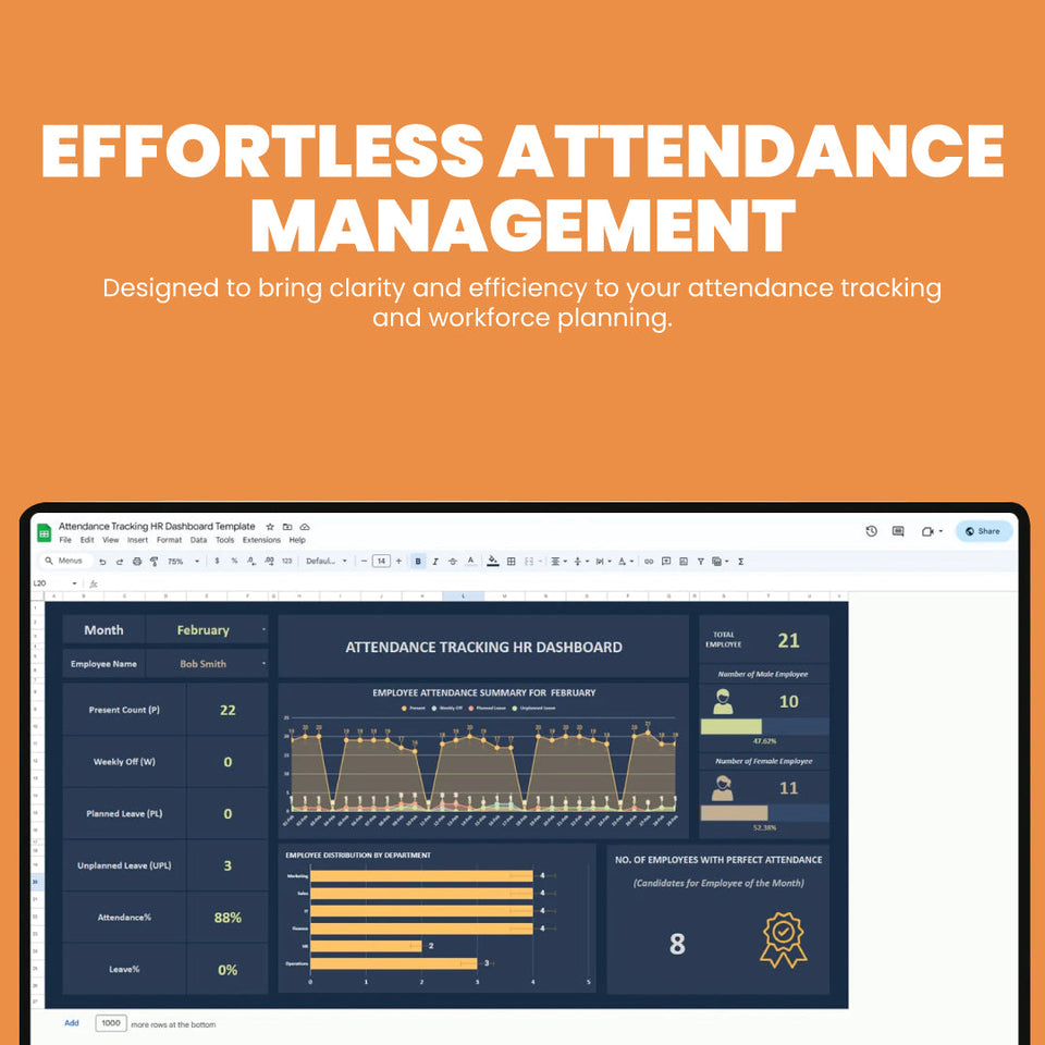 Attendance Tracking Template