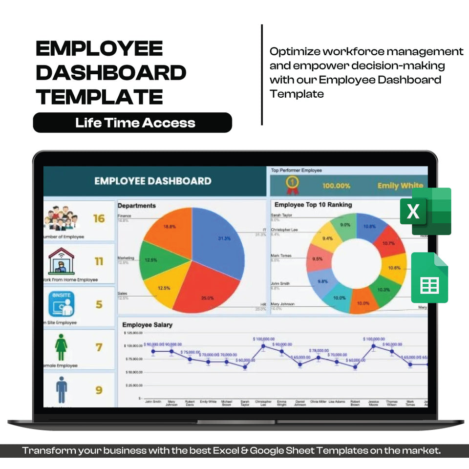 Employee Dashboard Template