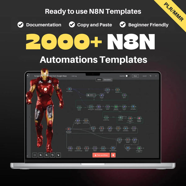 Ultimate n8n AI Automation Pack – 2000+ Ready-to-Use Workflows