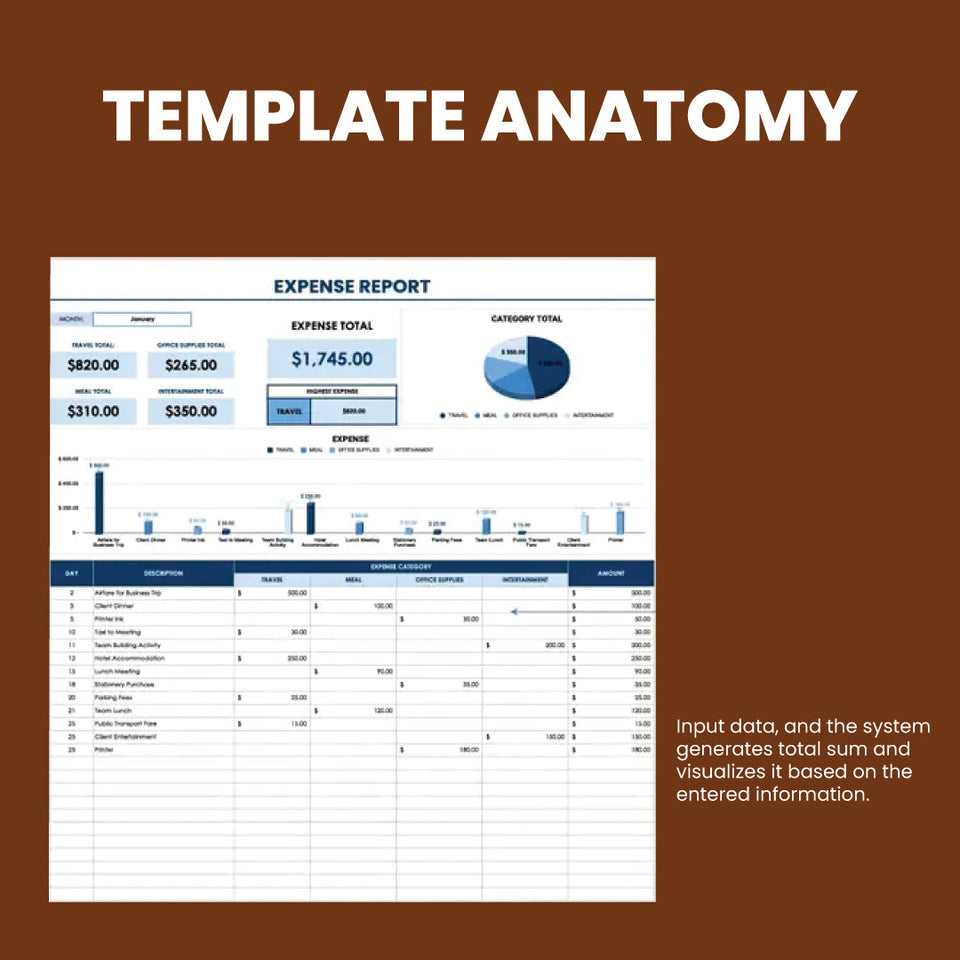 Expense Report Template